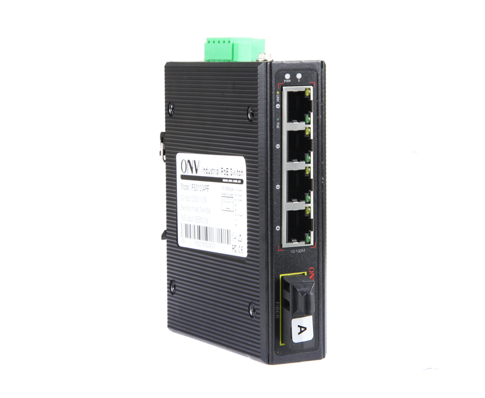 Commutateur industriel de 10/100M 5-port PoE