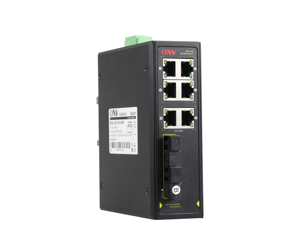 Commutateur industriel d'Ethernet de 10/100M 8-port