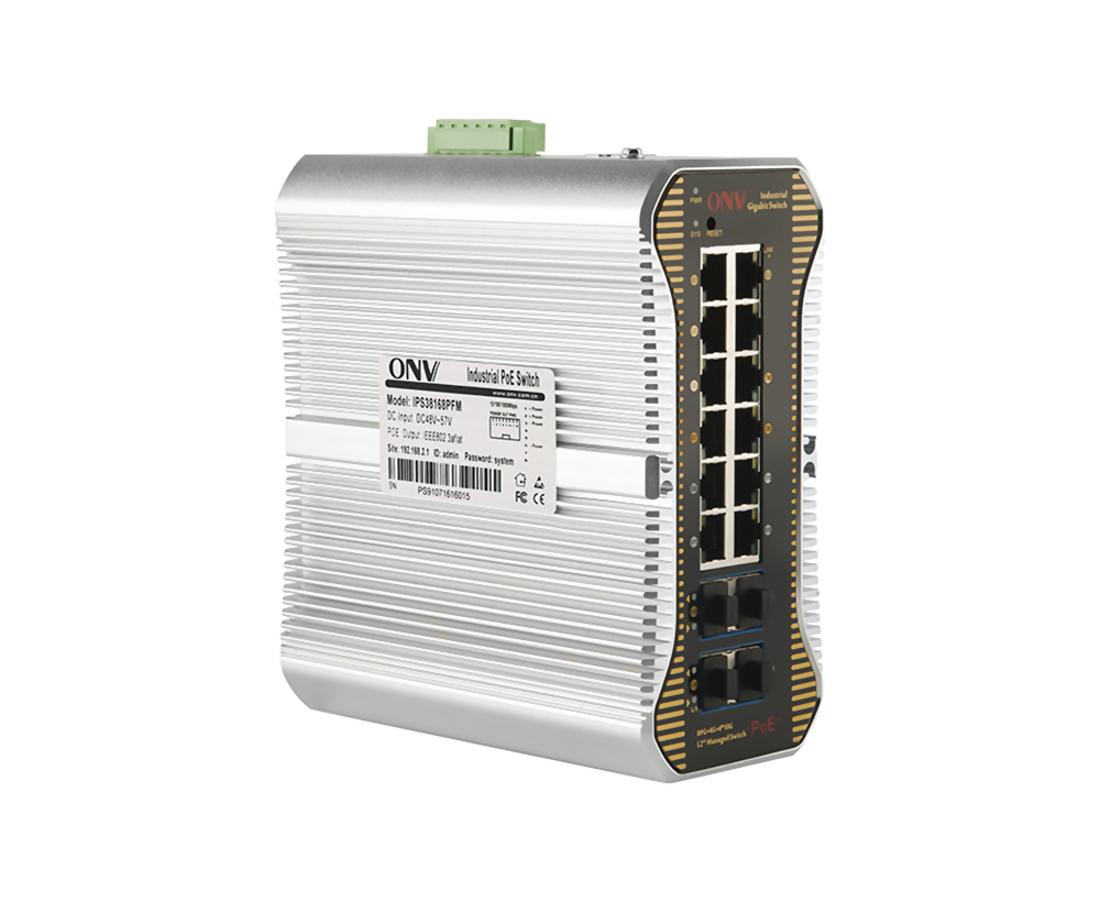 10G la liaison montante 16-port L3 a contrôlé le commutateur industriel de PoE