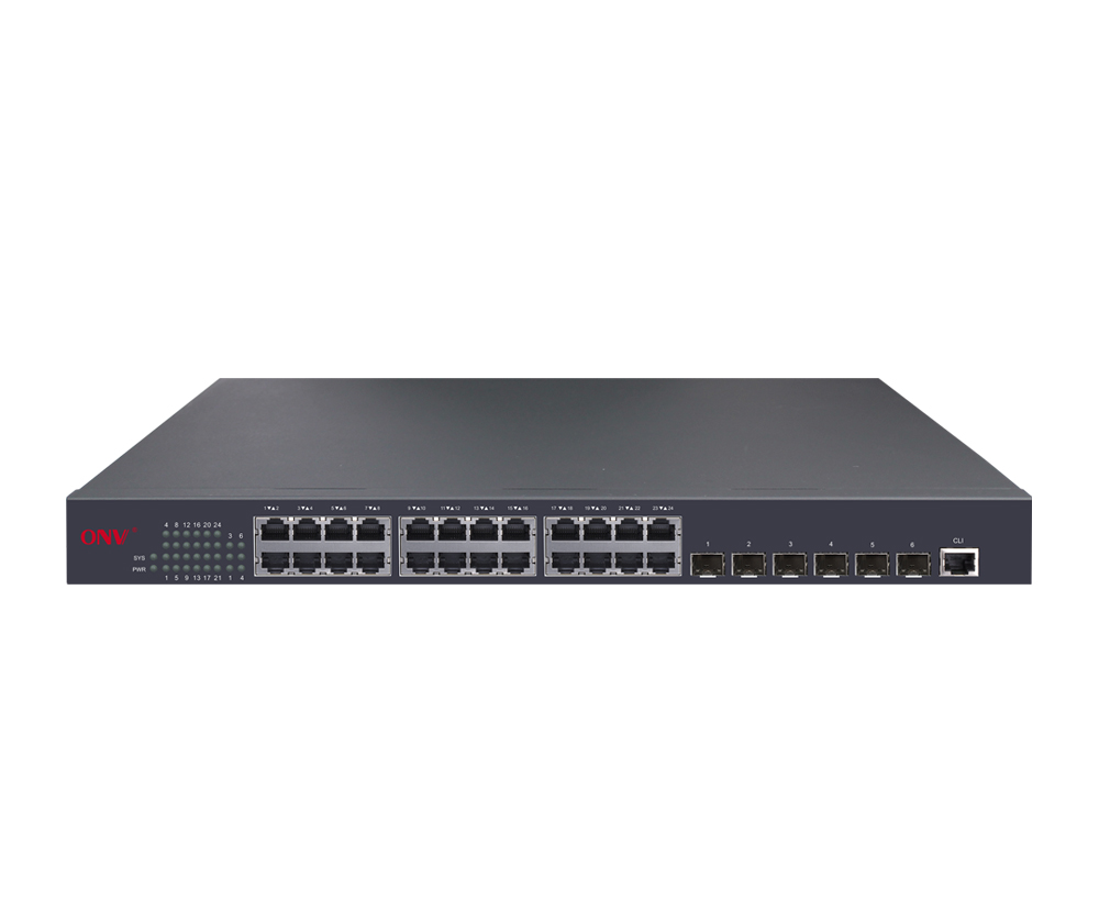Commutateur de routage de noyau de la liaison montante 30-port 10G