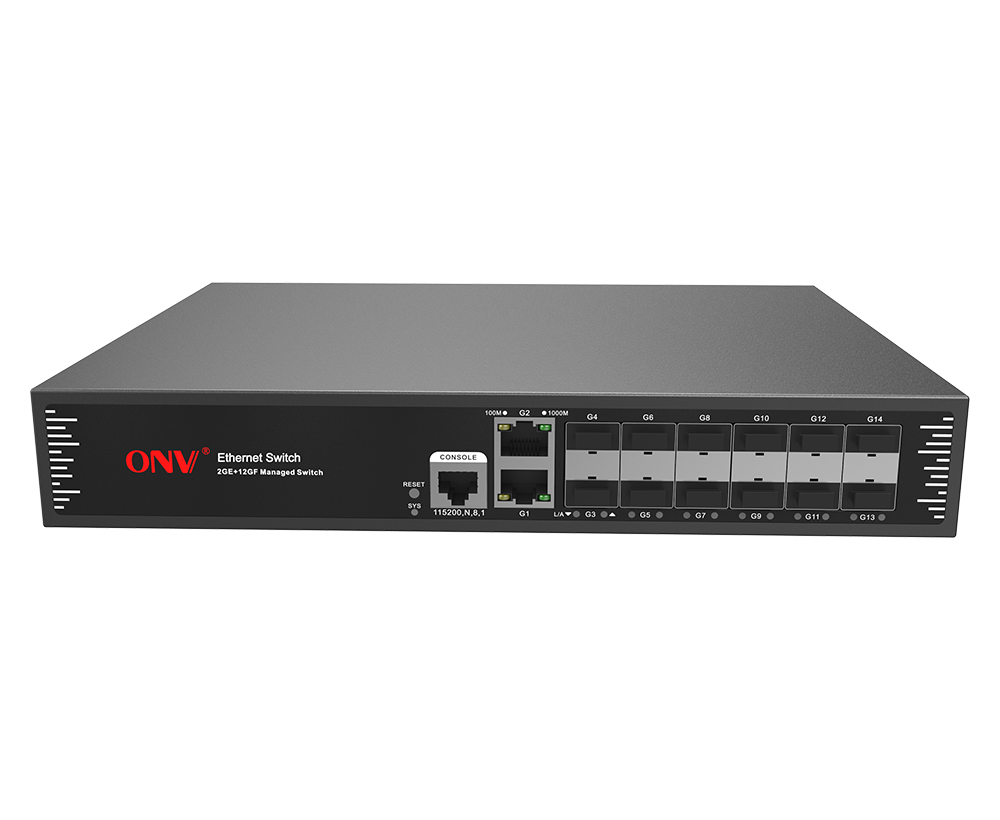Commutateur Ethernet géré Gigabit 14-port L2