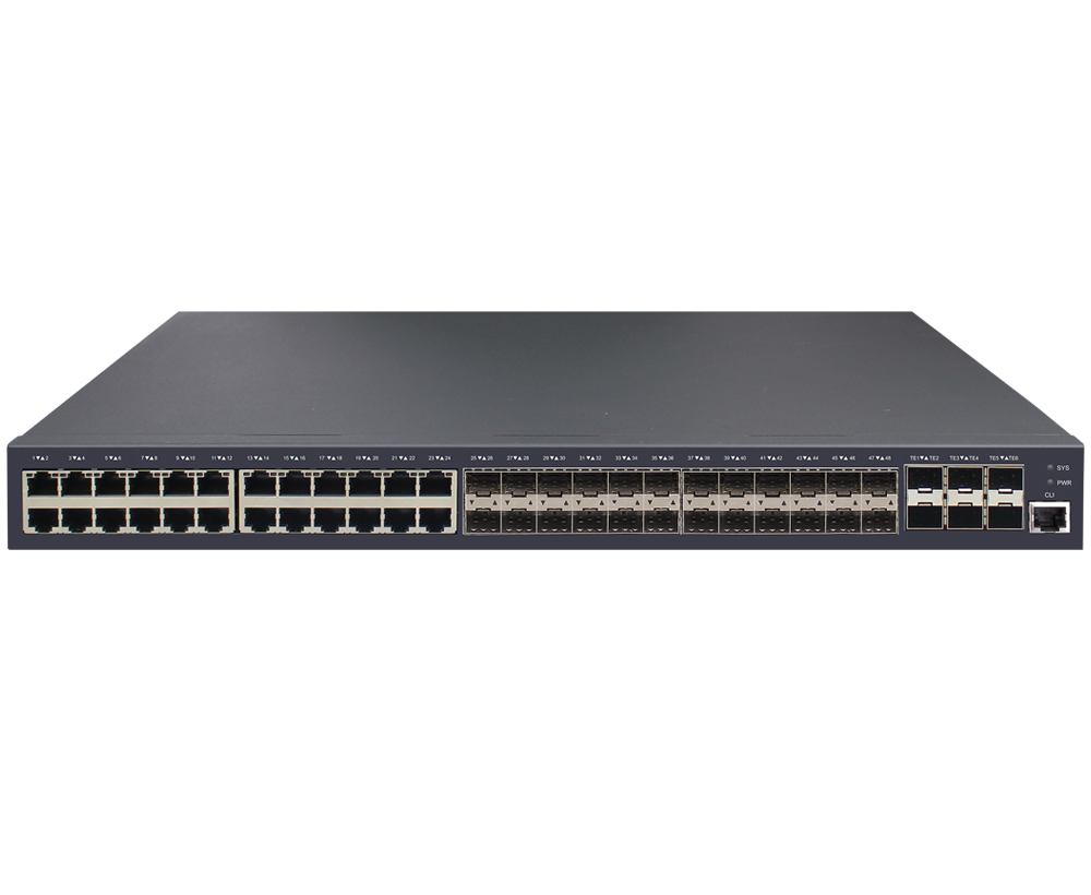 Commutateur de routage de noyau de la liaison montante 54-port 10G