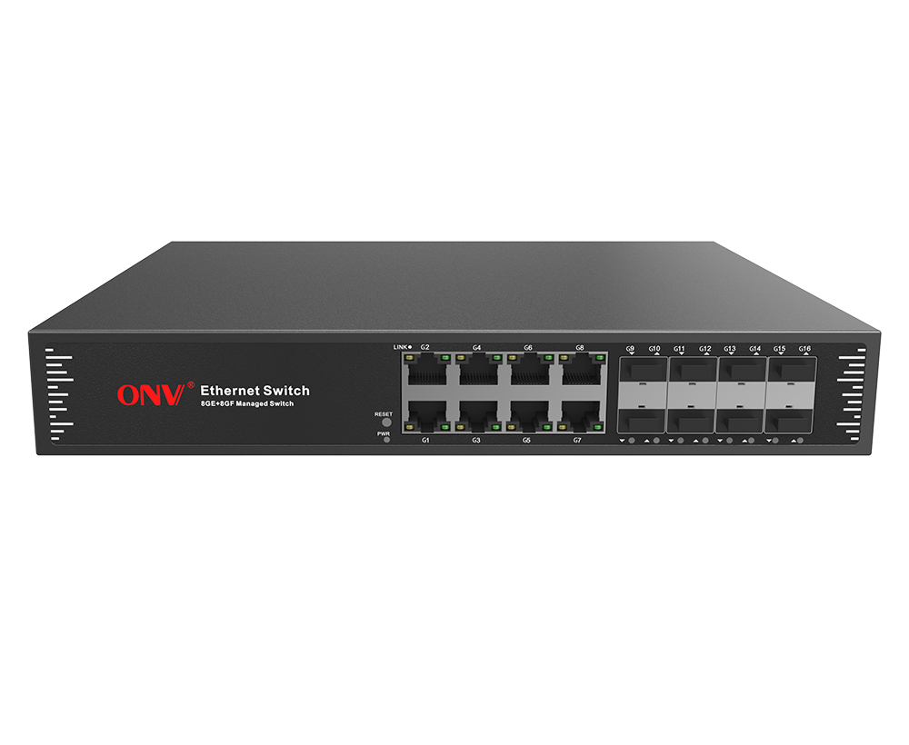 Commutateur Ethernet géré Gigabit 16 ports L2