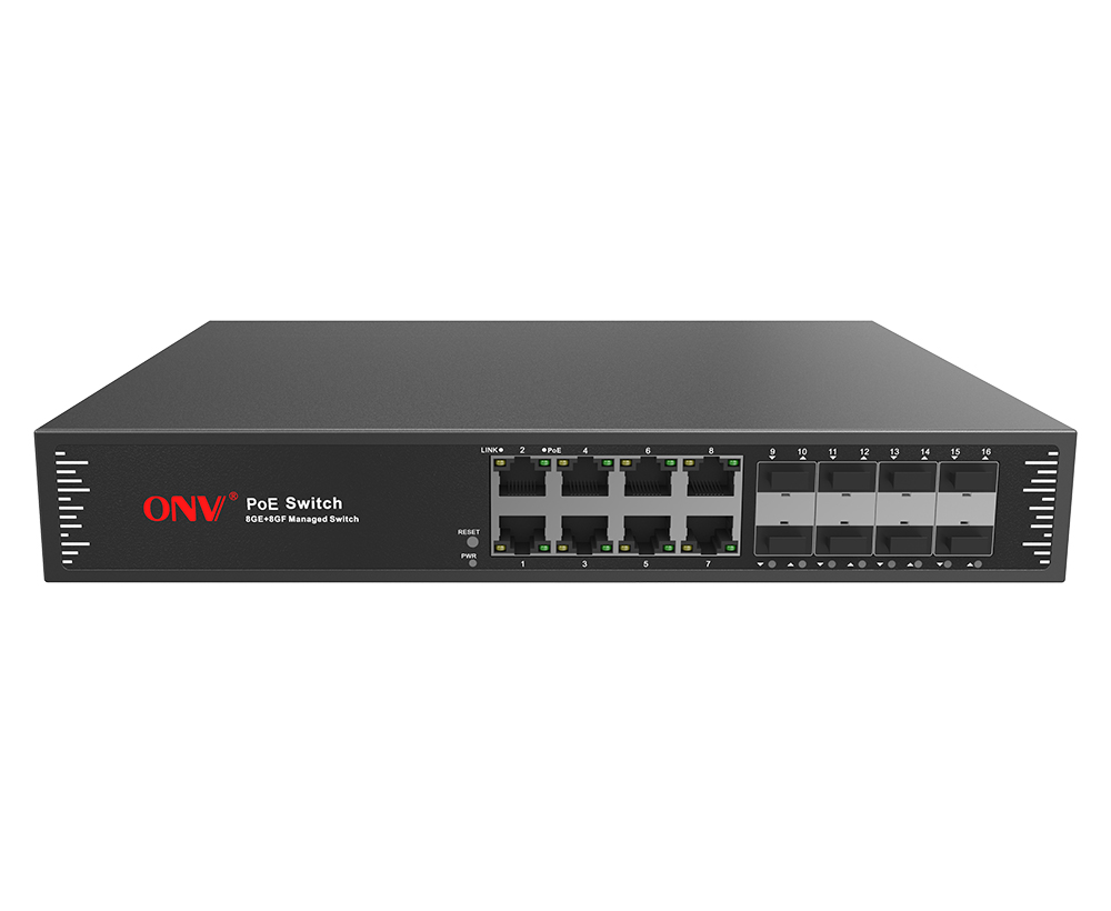 Commutateur PoE géré Gigabit 16 ports L2