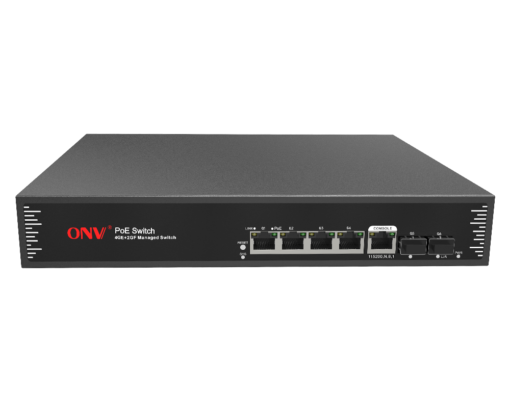 Commutateur PoE géré Gigabit 6 ports L2