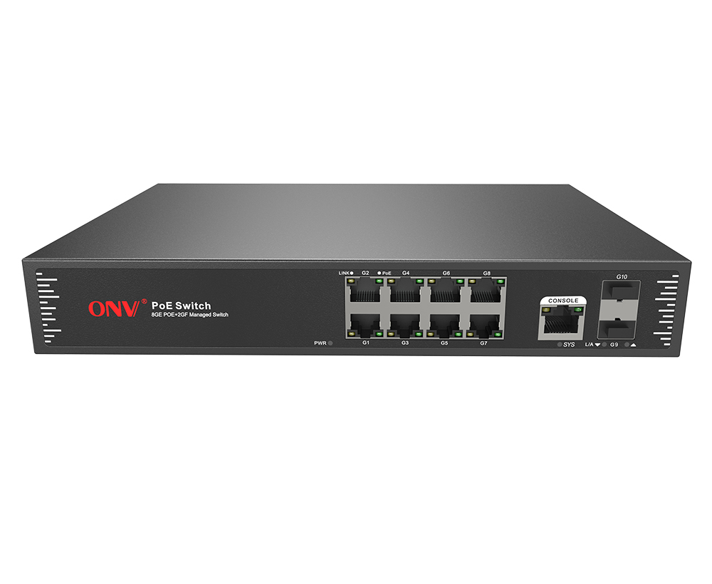 Commutateur PoE géré Gigabit 10-port L2