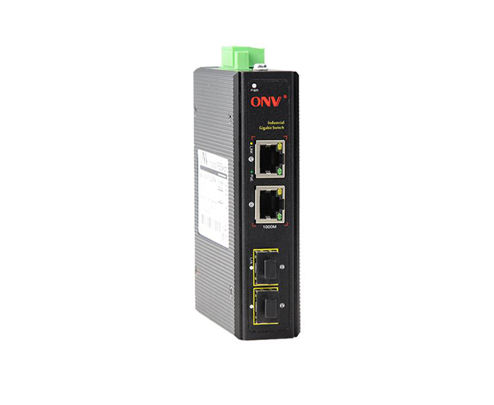 Commutateur Ethernet industriel à 4 ports Gigabit