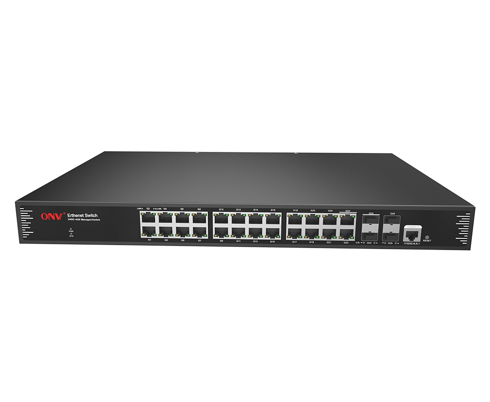 Commutateur Ethernet géré Gigabit 26-port L2
