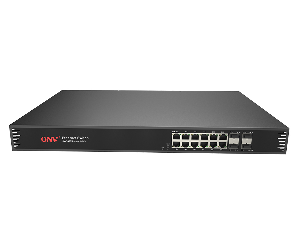 Commutateur géré d'Ethernet du port L3 de la liaison montante 10G 16