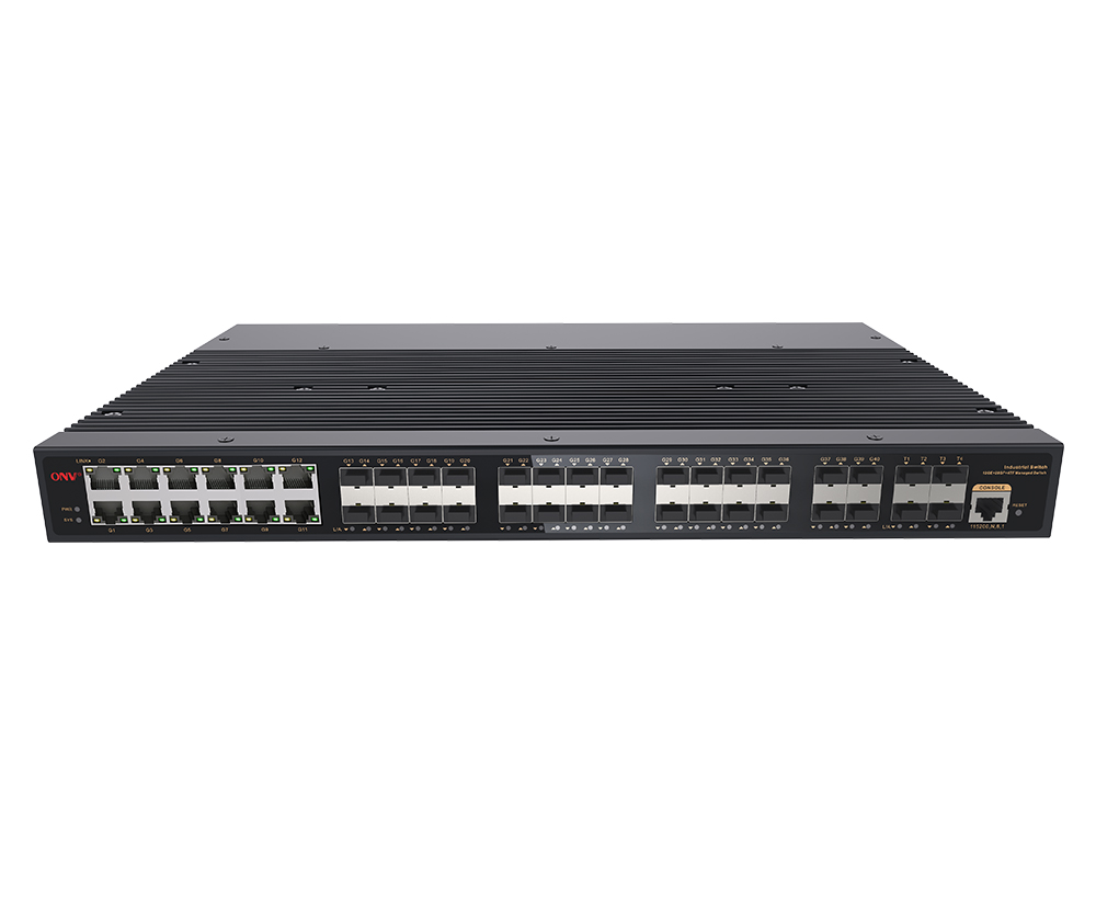 La liaison montante 10G 44-port L2 a contrôlé le commutateur industriel d'Ethernet