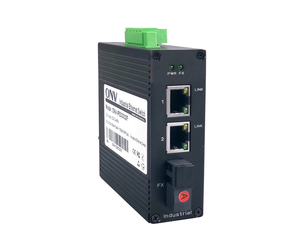 Commutateur industriel d'Ethernet de 10/100M 3-port