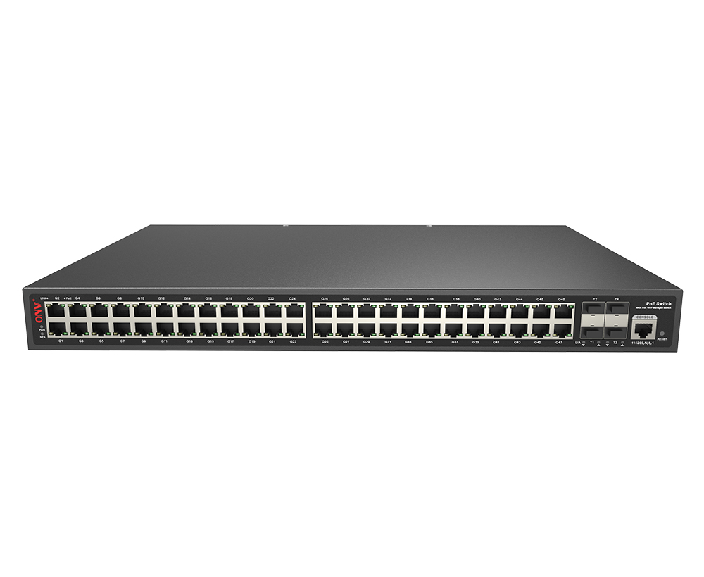 Commutateur PoE géré L3 52 ports de liaison montante 10G