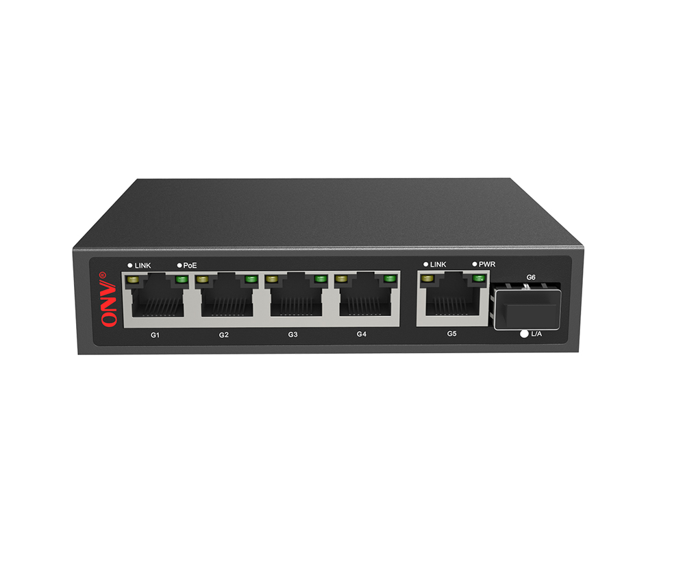 Commutateur PoE Gigabit à 6 ports bt