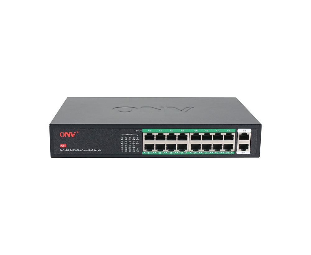 Commutateur PoE Gigabit 18 ports