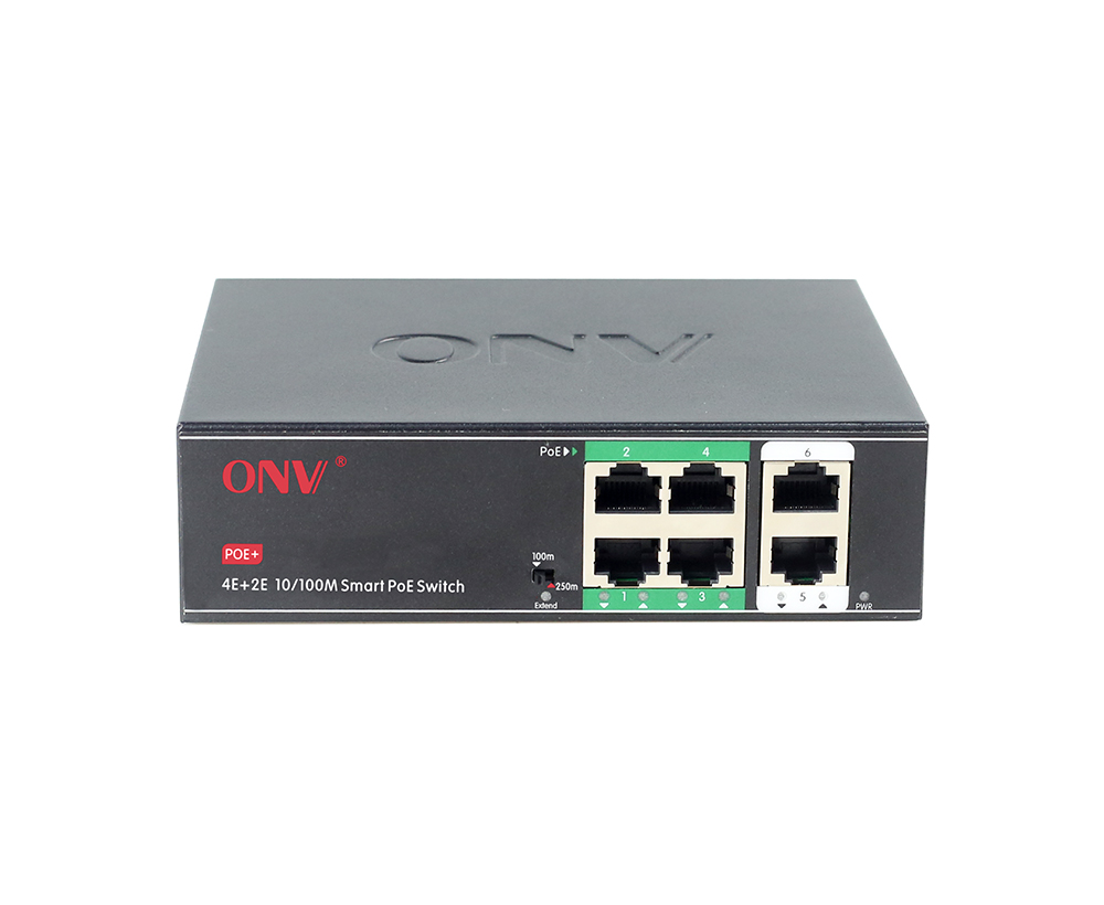 Commutateur PoE intelligent à 6 ports 10/100M