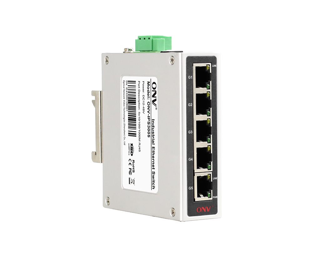 Commutateur industriel d'Ethernet de port du gigabit 5