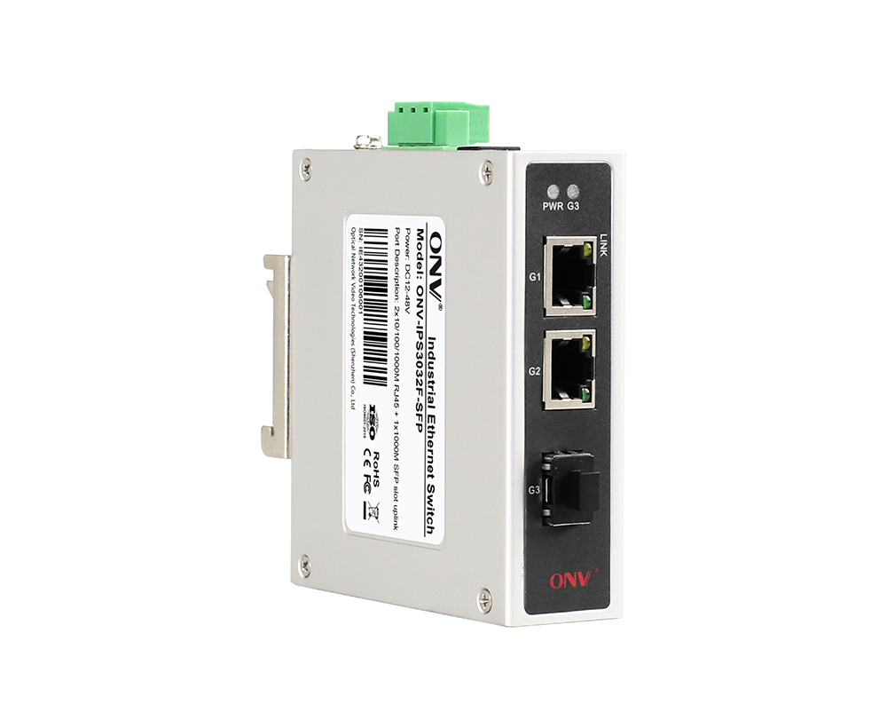 Commutateur industriel d'Ethernet de port du gigabit 3