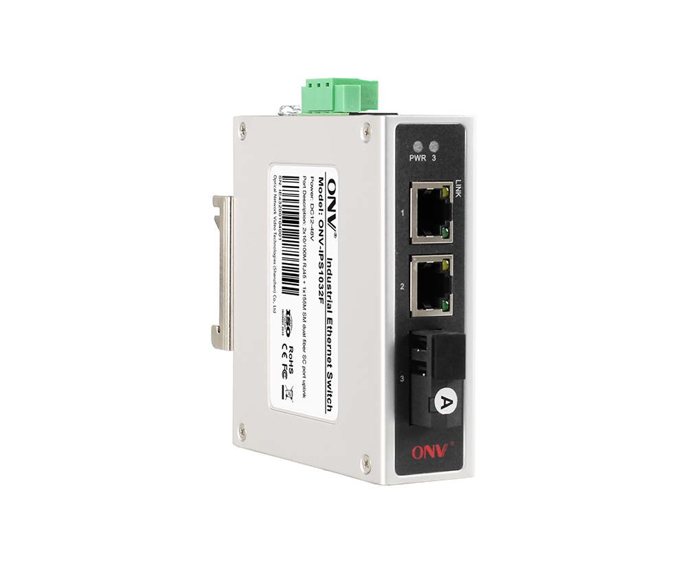 Commutateur industriel d'Ethernet de 10/100M 3-port