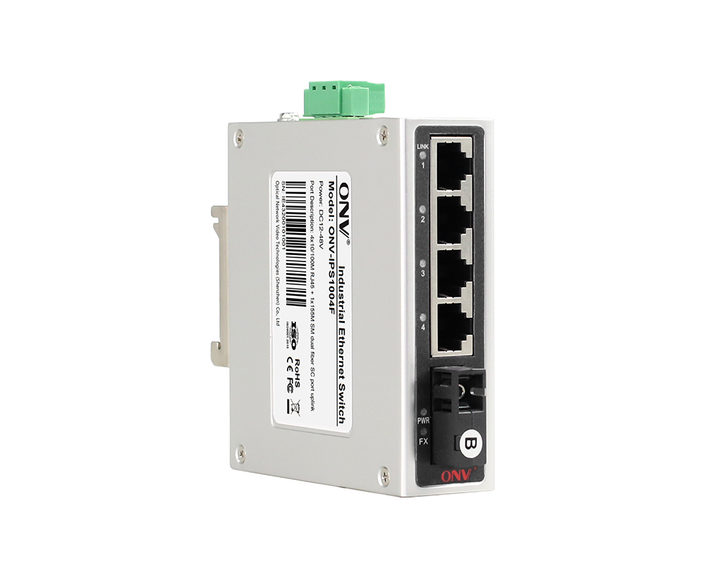 Commutateur industriel d'Ethernet de 10/100M 5-port