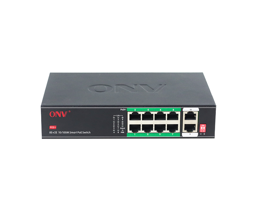 Commutateur intelligent de 10/100M 10-port PoE
