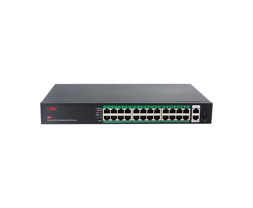 Commutateur PoE de la liaison montante 27-port de gigabit