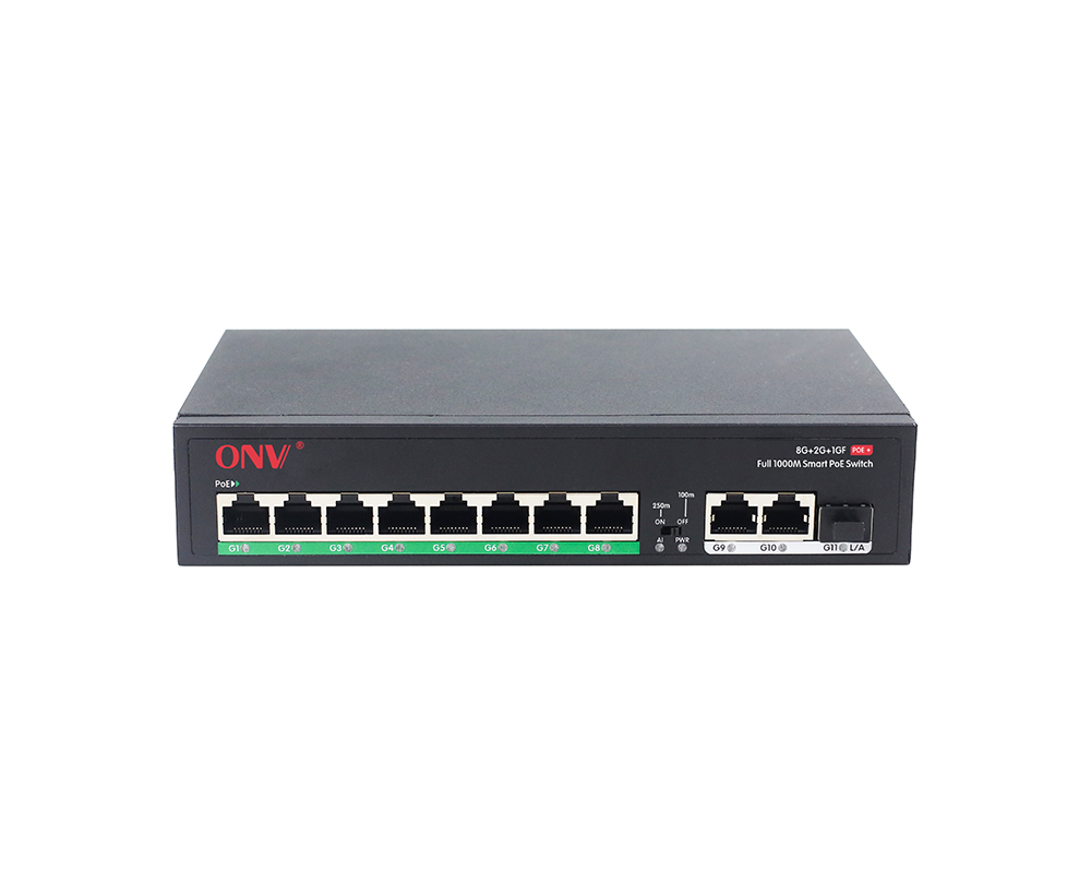 Commutateur PoE Gigabit à 11 ports