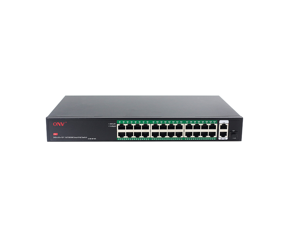 Commutateur PoE Gigabit à 27 ports