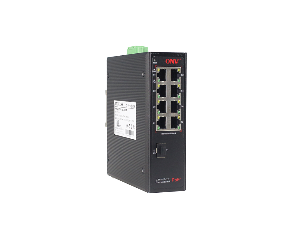 Commutateur PoE industriel 2.5G 9 ports