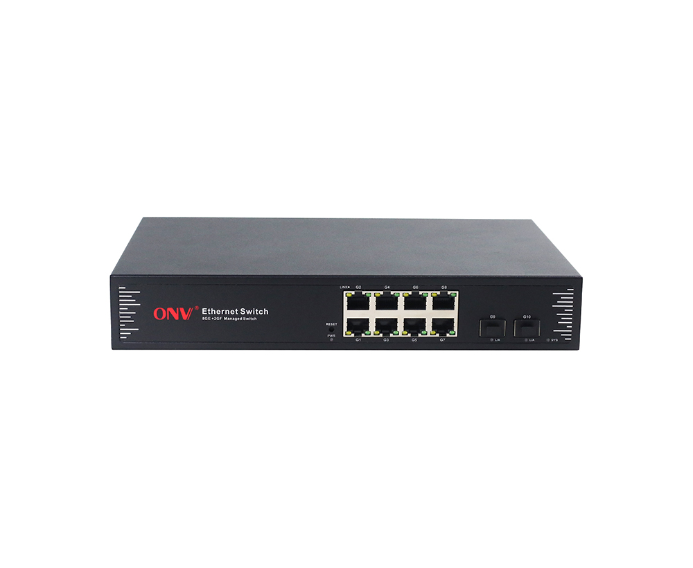 Commutateur d'Ethernet géré facile de gigabit 10-port