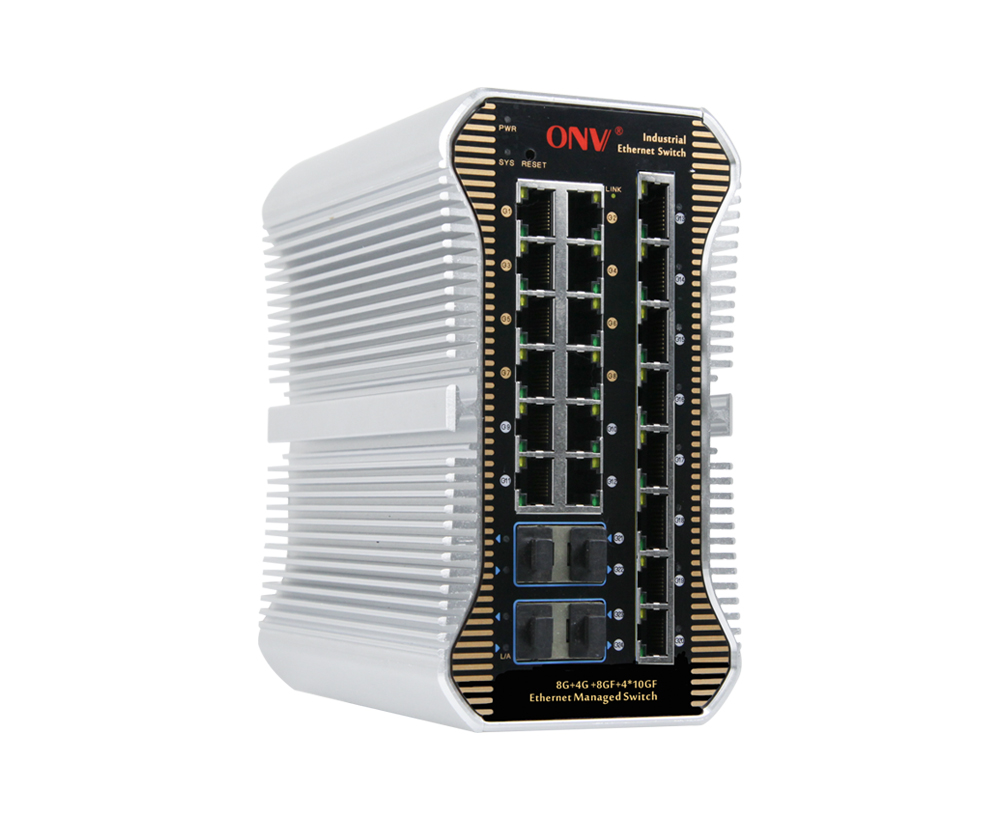 10G la liaison montante 24-port L2 a contrôlé le commutateur industriel d'Ethernet