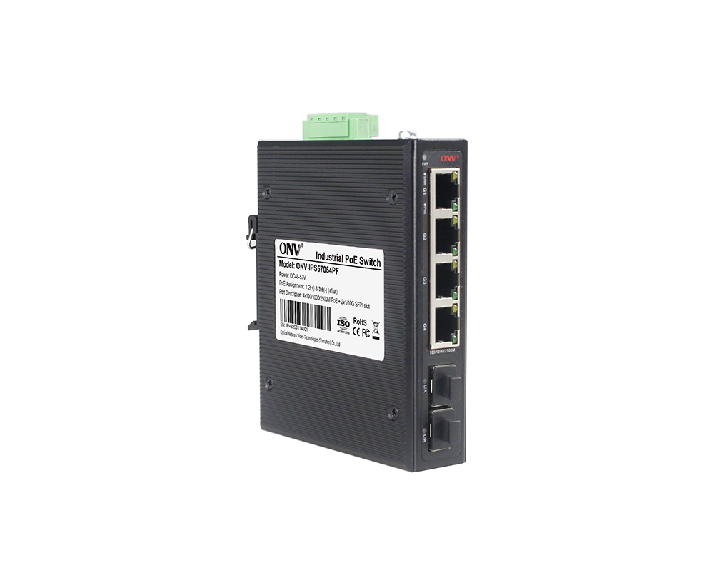 Commutateur PoE industriel à 6 ports 2.5G