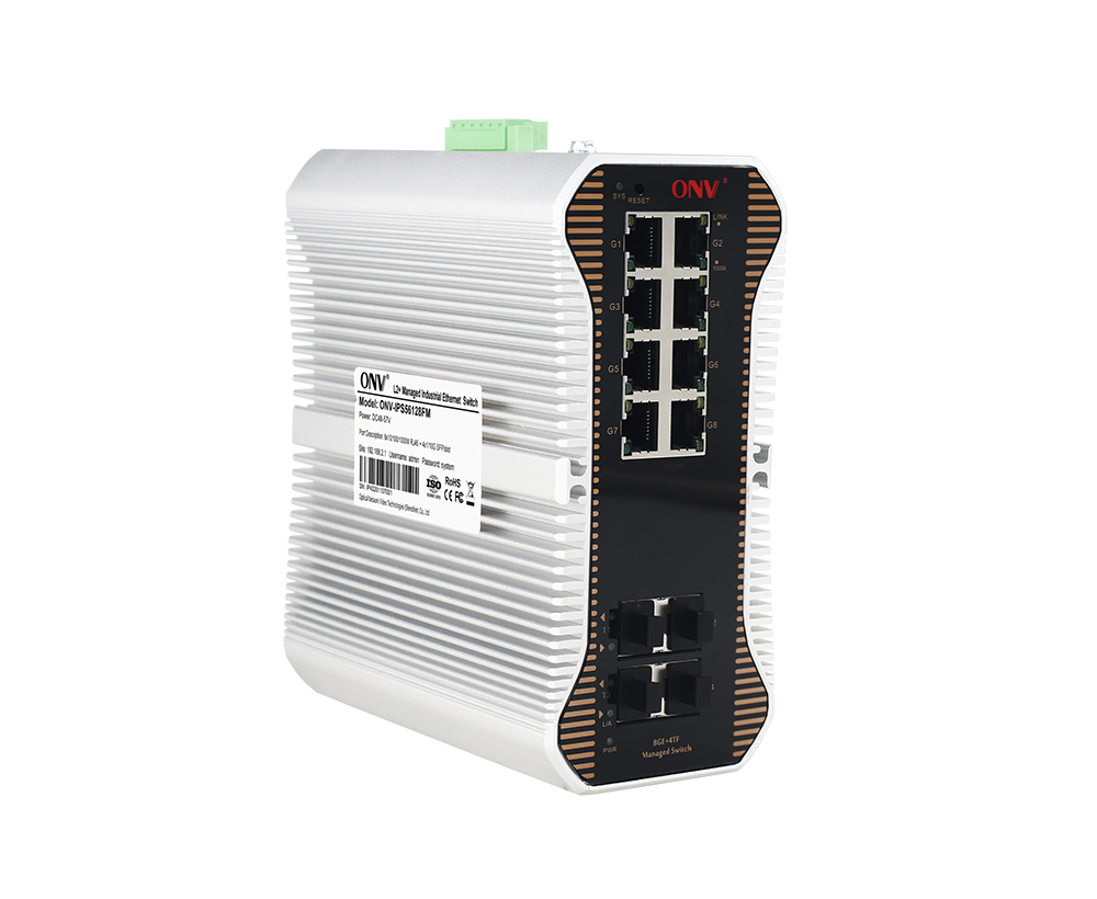 10G la liaison montante 12-port L2 a contrôlé le commutateur industriel d'Ethernet