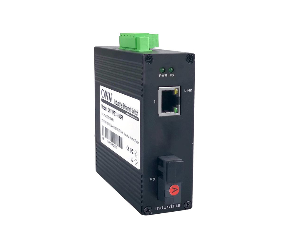 Commutateur Ethernet industriel Gigabit 2 ports