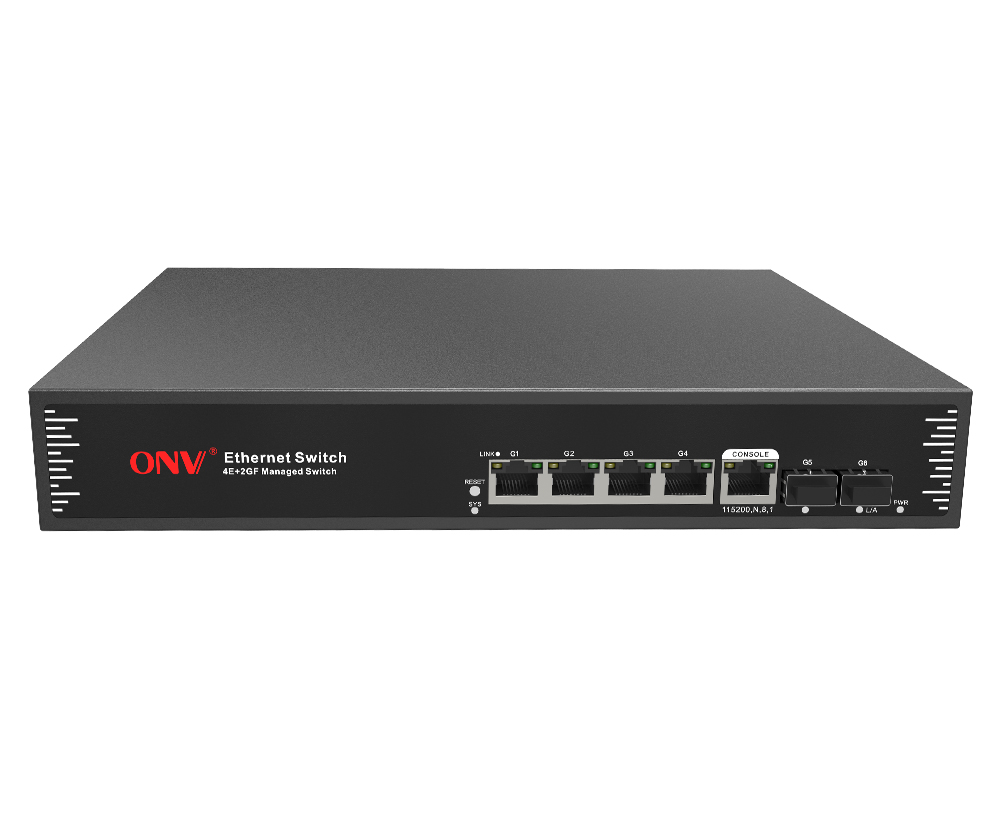 Commutateur Ethernet géré Gigabit 6 ports
