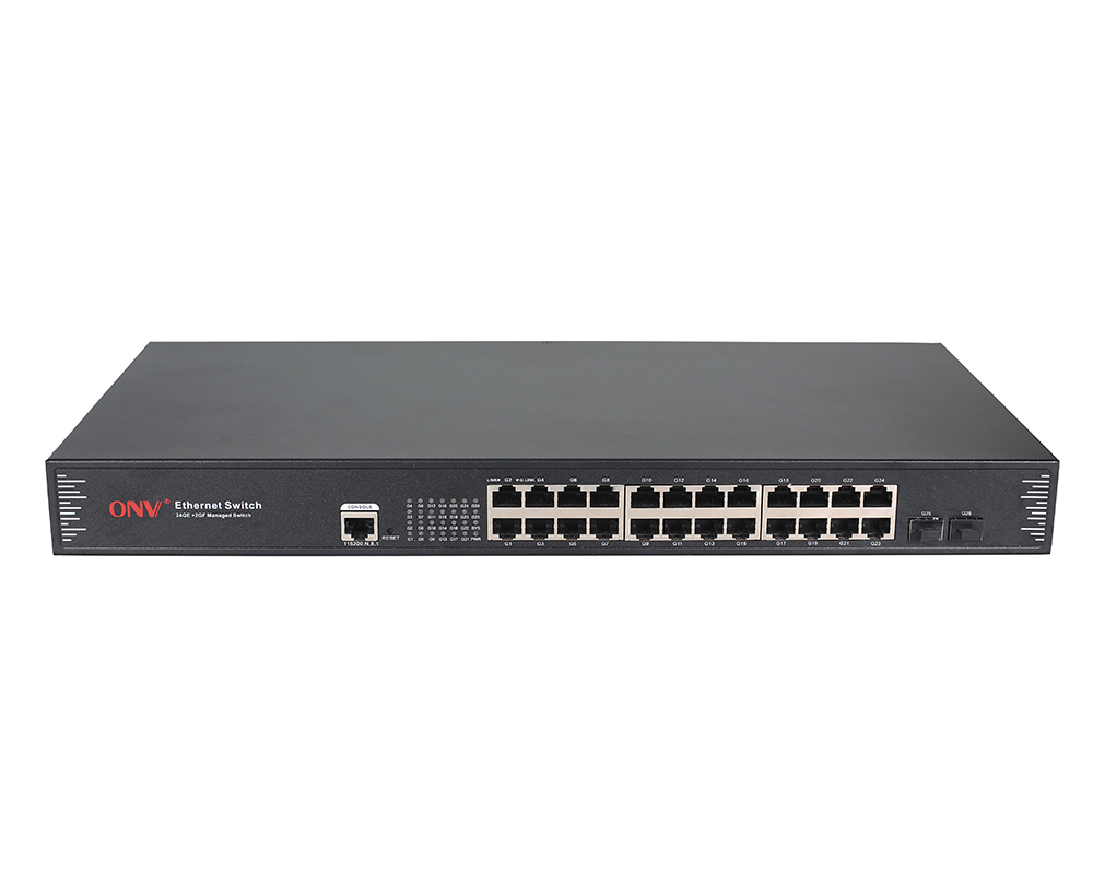 Commutateur Ethernet géré Gigabit 26 ports