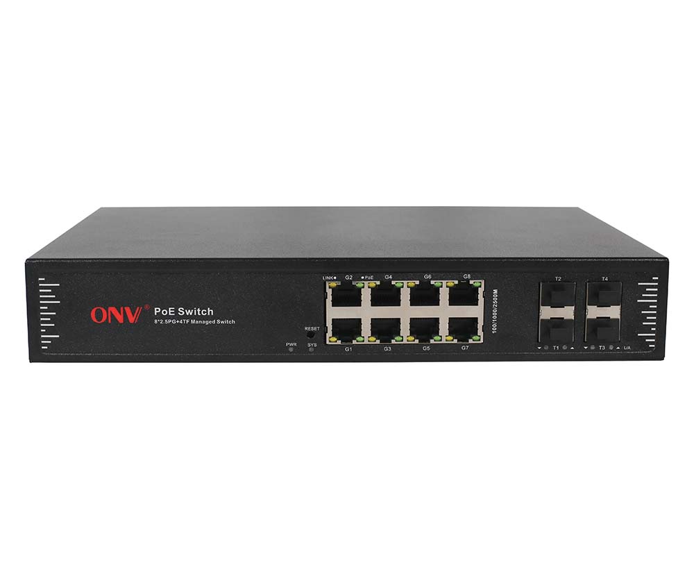 Commutateur PoE géré 2.5G 12 ports L2
