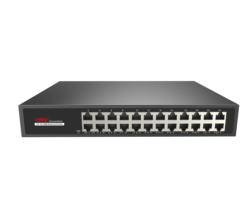 Commutateur d'Ethernet de 24 ports de 10/100M