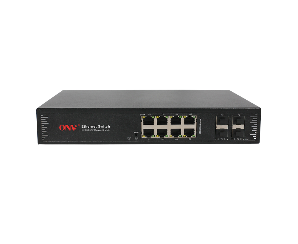 Commutateur géré d'Ethernet du port L2 2.5G 12