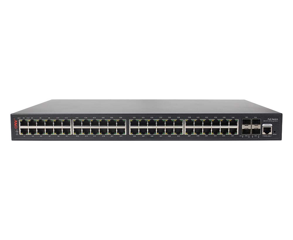 Commutateur PoE géré Gigabit 52-port L2