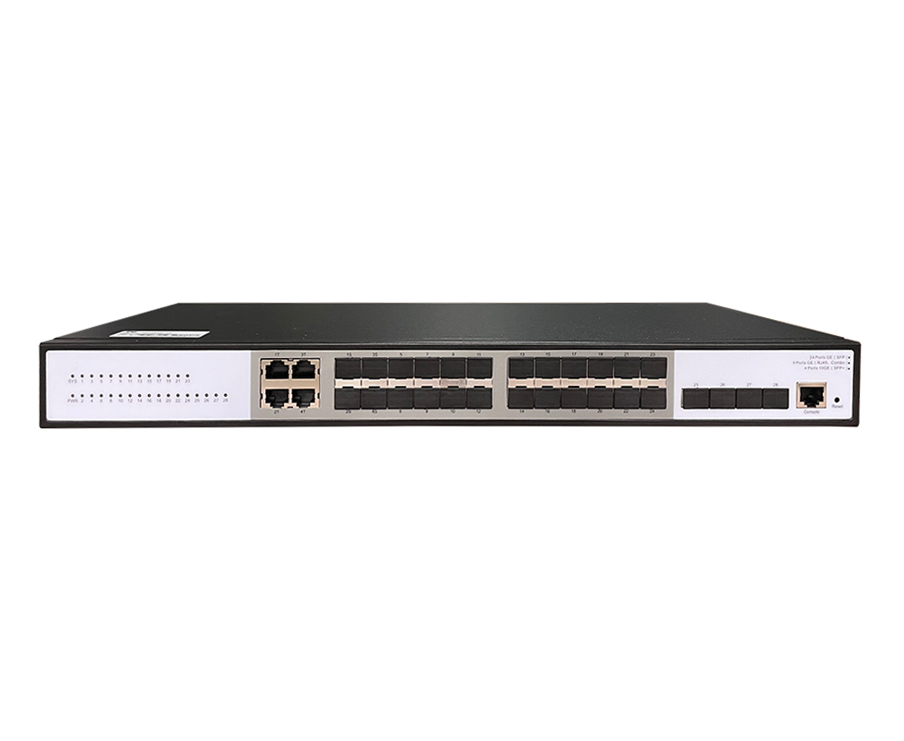 10G uplink 28 ports L3 commutateur de base géré