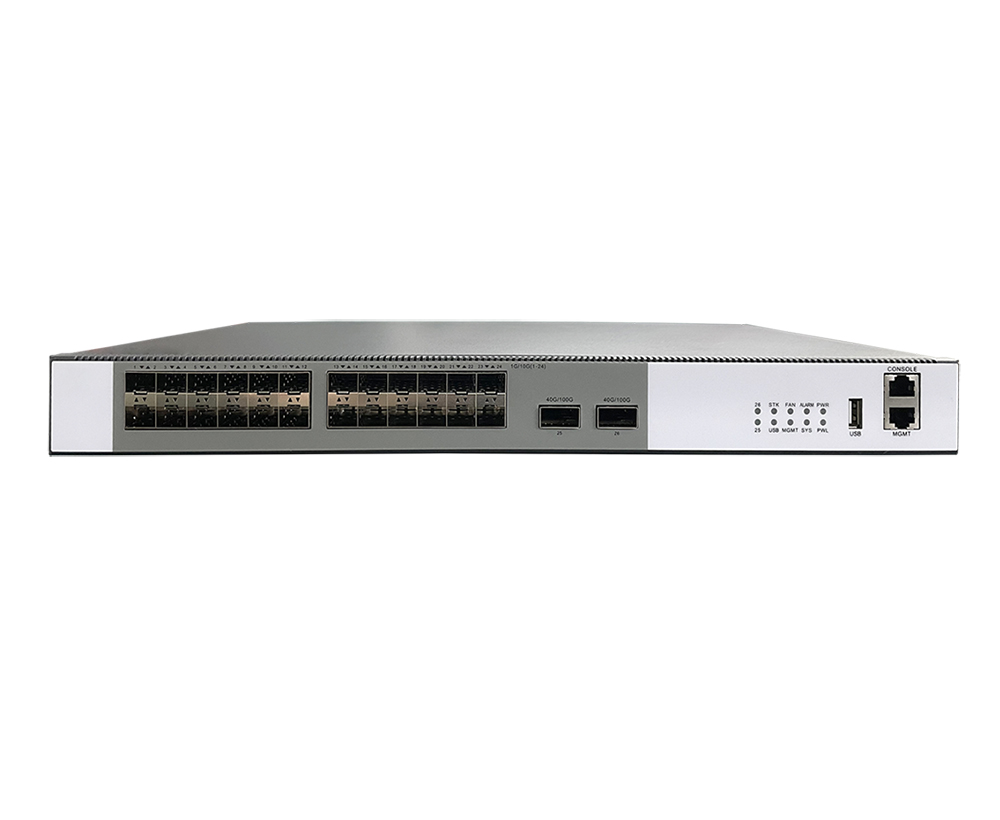 Commutateur de routage géré par L3 à 26 ports 10G