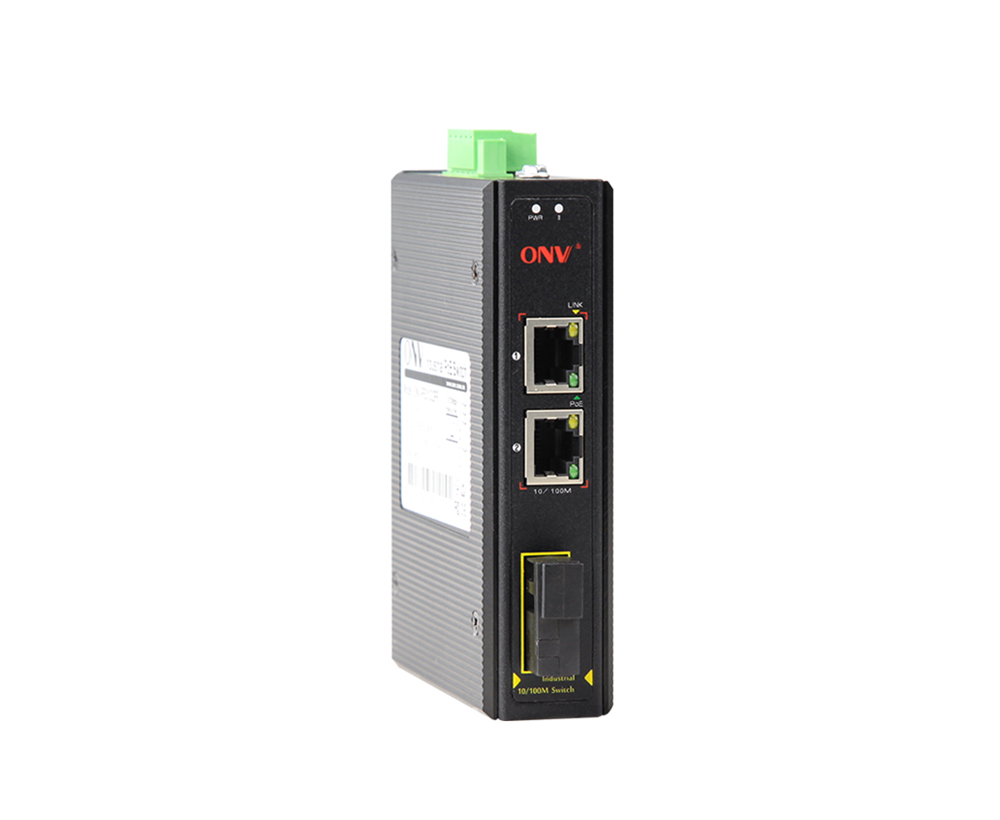 Commutateur industriel de 10/100M 3-port PoE