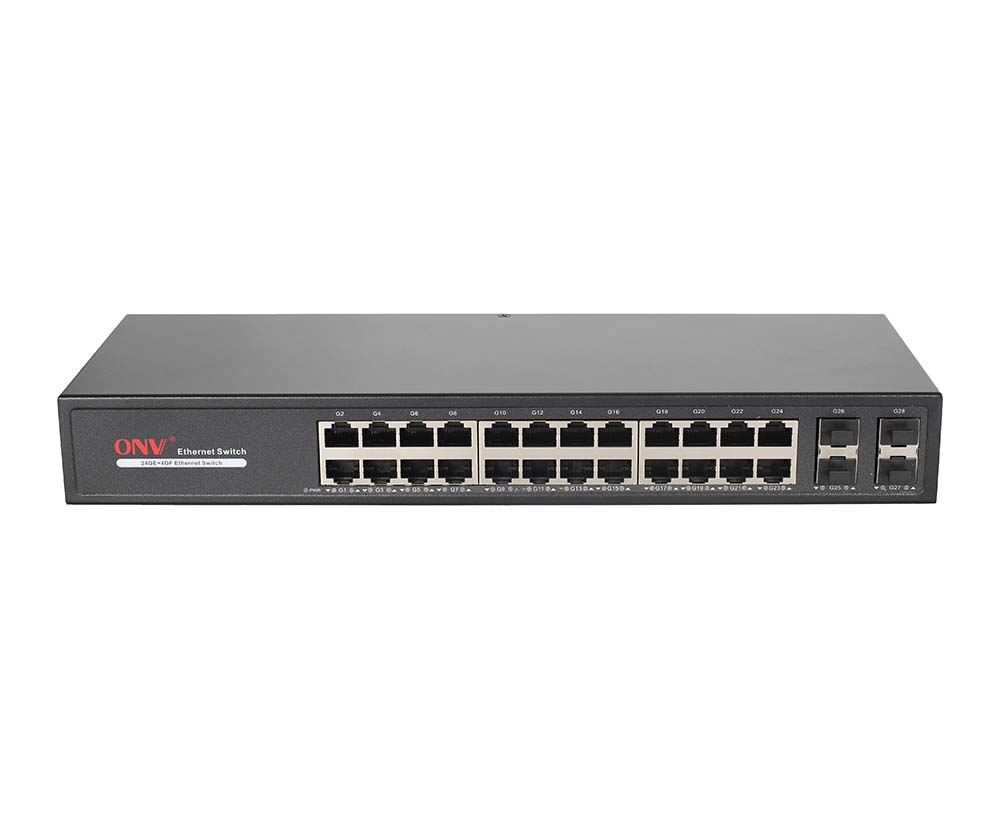 Commutateur Ethernet Gigabit 28 ports
