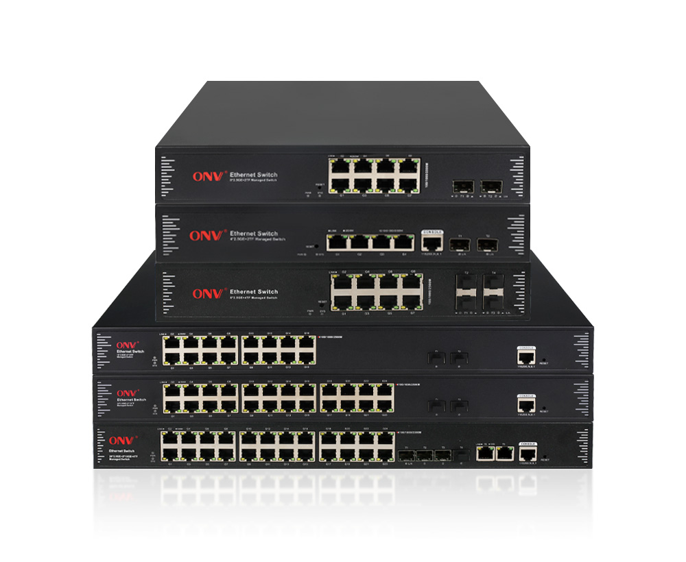 Commutateur Ethernet administrable de couche 3 série 2,5G